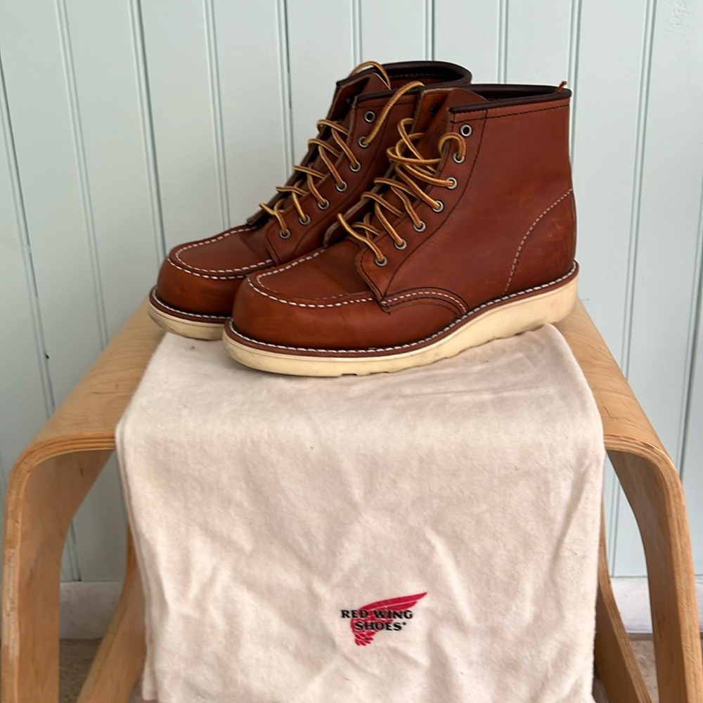 Red Wing 6-inch Classic Moc, Oro, Size 6